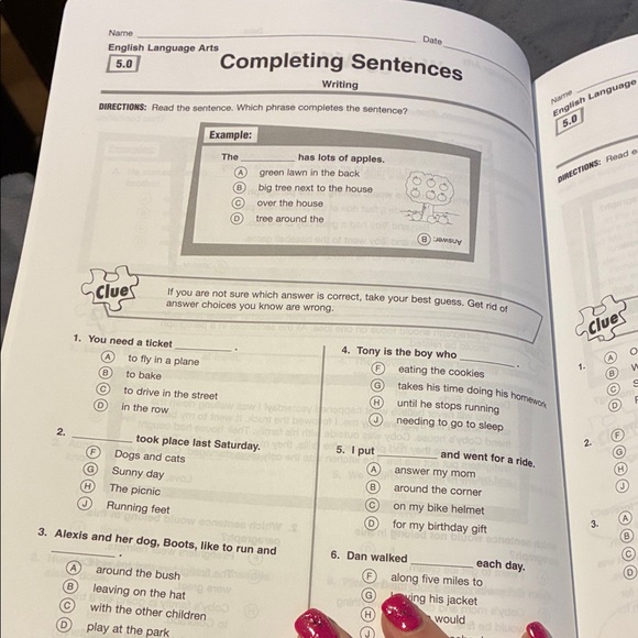 Test Prep Book - Yellow - Picture 5 of 8